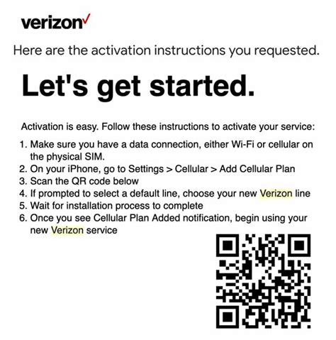 verizon esim activation